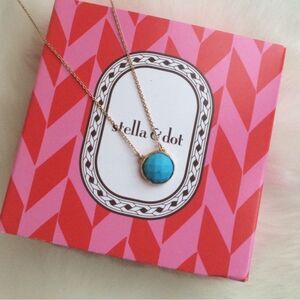 Stella & Dot Turquoise Maya Necklace